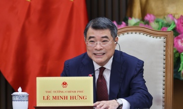 Thủ tướng Lê Minh Hưng điện đàm với Thủ tướng Singapore Lawrence Wong