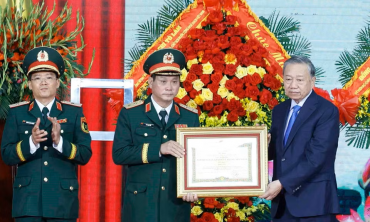 Tổng Bí thư, Chủ tịch nước Tô Lâm: Quân khu 5 phải phát huy vai trò nòng cốt trong xây dựng nền quốc phòng toàn dân