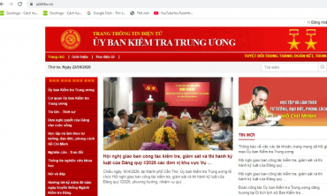 Cảnh báo xuất hiện các tài khoản giả mạo Ủy ban Kiểm tra Trung ương