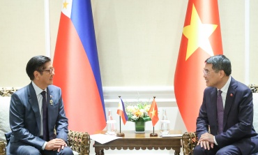 Thủ tướng Lê Minh Hưng hội kiến Tổng thống Philippines