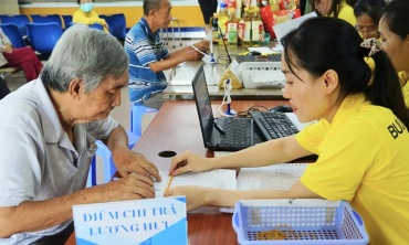Tăng 8% lương hưu và trợ cấp từ ngày 01/7/2026