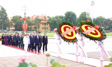 Lãnh đạo Đảng, Nhà nước vào Lăng viếng Chủ tịch Hồ Chí Minh