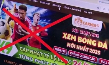 Khởi tố 23 đối tượng trong đường dây xâm phạm bản quyền bóng đá quy mô lớn
