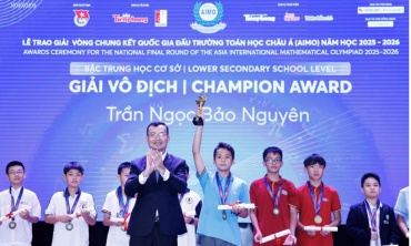 AIMO - nơi hàng trăm tài năng Toán học trẻ được tỏa sáng