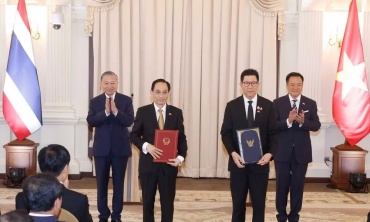 Tổng Bí thư, Chủ tịch nước Tô Lâm và Thủ tướng Thái Lan chứng kiến lễ trao văn kiện hợp tác và công bố Logo kỷ niệm 50 năm thiết lập quan hệ ngoại giao Việt Nam – Thái Lan