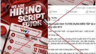 Cảnh giác với chiêu trò giả tuyển dụng báo chí để thu thập thông tin cá nhân
