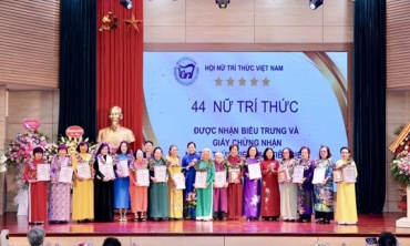 Tôn vinh đóng góp to lớn của đội ngũ nữ trí thức Việt Nam tiêu biểu