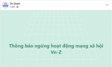 Bị cáo buộc vi phạm bản quyền, VN-Zoom bất ngờ dừng hoạt động mạng xã hội