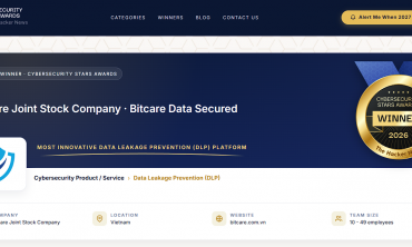 Bitcare Data Secure – Sản phẩm an toàn thông tin Việt Nam duy nhất được vinh danh tại Cybersecurity Stars Awards 2026