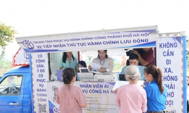 Triển khai mô hình “dịch vụ công lưu động”, tạo thuận lợi cho người già, người yếu thế