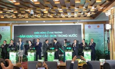 Chính thức vận hành sàn giao dịch carbon trong nước