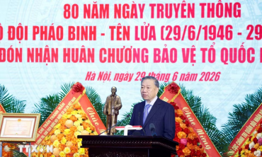 Tổng Bí thư, Chủ tịch nước Tô Lâm: Xây dựng lực lượng Pháo binh - Tên lửa hiện đại, đủ sức hoàn thành nhiệm vụ trong điều kiện mới