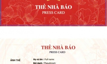 Thay đổi quy trình cấp, đổi, thu hồi thẻ nhà báo từ 1/7