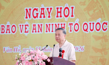 Tổng Bí thư, Chủ tịch nước: Tạo môi trường an ninh, an toàn vì cuộc sống bình yên, hạnh phúc của nhân dân