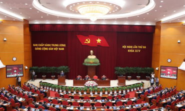 Thông cáo báo chí về ngày làm việc thứ nhất Hội nghị Trung ương 3 khoá XIV