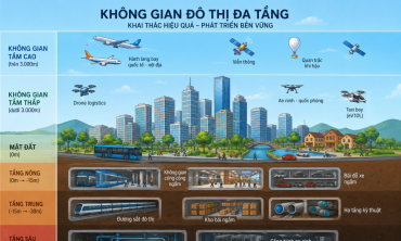 Hà Nội triển khai kế hoạch thu phí khai thác không gian ngầm, không gian tầm thấp