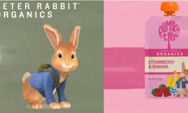 Thu hồi túi trái cây nghiền hữu cơ Pumpkin Tree Peter Rabbit Organics do nguy cơ lẫn nhựa mềm
