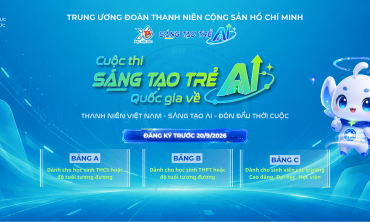 Thông báo tổ chức cuộc thi Sáng tạo trẻ quốc gia trong lĩnh vực Trí tuệ nhân tạo năm 2026
