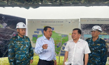 Bí thư Đặc khu Phú Quốc Đinh Văn Nơi chỉ đạo tăng tốc công trình chiến lược phục vụ APEC 2027