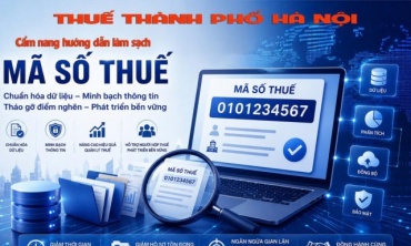 Thuế TP Hà Nội ra mắt cẩm nang hướng dẫn xử lý vướng mắc về mã số thuế