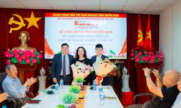 Thạc sĩ, Nhà báo Lê Minh Tuấn giữ chức Phó Tổng Biên tập Tạp chí Doanh nghiệp và Đầu tư