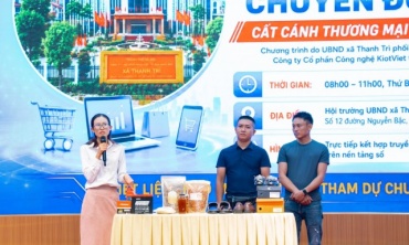 Gần 200 hộ kinh doanh tại xã Thanh Trì, được hỗ trợ chuyển đổi số