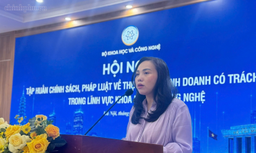 Thúc đẩy thực hành kinh doanh có trách nhiệm trong lĩnh vực khoa học và công nghệ