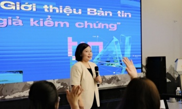 Sinh viên Hà Nội được tập huấn kỹ năng kiểm chứng tin giả trong kỷ nguyên AI