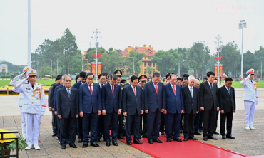 81 năm Quốc khánh: Lãnh đạo Đảng, Nhà nước vào Lăng viếng Chủ tịch Hồ Chí Minh