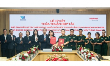 Viettel và ĐH Quốc gia TPHCM cùng đào tạo sinh viên công nghệ