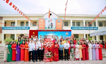 Hơn 11.500 học sinh xã Vân Đình hân hoan chào đón năm học mới 2026-2027
