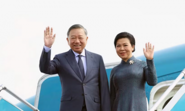 Tổng Bí thư, Chủ tịch nước Tô Lâm cùng Phu nhân lên đường thăm Nga, Pháp và dự Hội nghị Thượng đỉnh Không gian vũ trụ