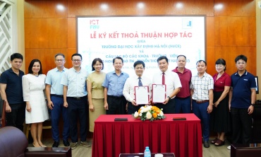 FISU Việt Nam và Trường Đại học Xây dựng Hà Nội hợp tác thúc đẩy AI trong ngành Xây dựng