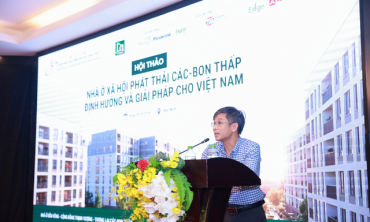 Nhà ở xã hội phát thải các-bon thấp: Tích hợp giải pháp xanh ngay từ khâu thiết kế