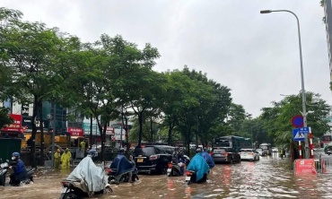 'Bản đồ mưa ngập' đã biến mất khỏi ứng dụng iHanoi