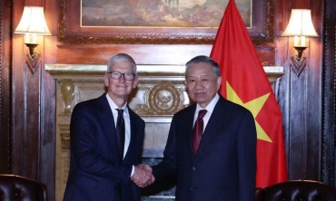 Tổng Bí thư, Chủ tịch nước Tô Lâm tiếp lãnh đạo một số tập đoàn Hoa Kỳ