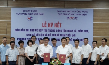 Cục Tần số vô tuyến điện và Cục Đăng kiểm Việt Nam tăng cường chia sẻ dữ liệu