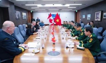 Hợp tác quốc phòng là một trụ cột quan trọng trong quan hệ Việt Nam-Canada