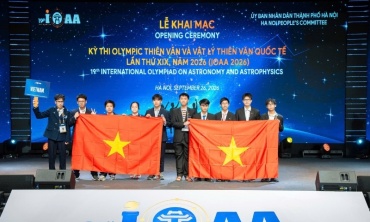 Việt Nam lần đầu đăng cai Kỳ thi Olympic Thiên văn và Vật lý thiên văn quốc tế