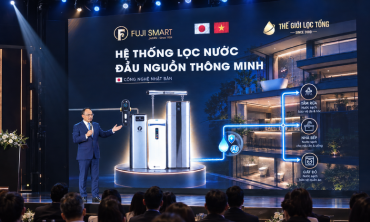 Tập đoàn thiết bị y tế Nhật Bản chọn Việt Nam là nơi đầu tiên triển khai giải pháp lọc nước tổng đầu nguồn ứng dụng AI
