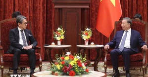 Tổng Bí thư, Chủ tịch nước Tô Lâm tiếp Chủ tịch Ngân hàng Hợp tác Quốc tế Nhật Bản (JBIC)