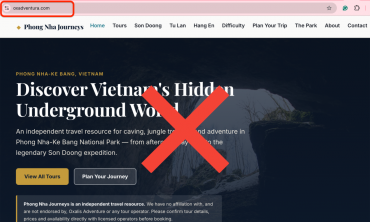 Quảng Trị cảnh báo website giả mạo thương hiệu du lịch để lừa đảo