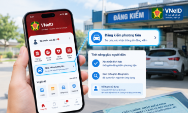 VNeID bổ sung tính năng đăng kiểm phương tiện, hỗ trợ tra cứu thông tin trên ứng dụng