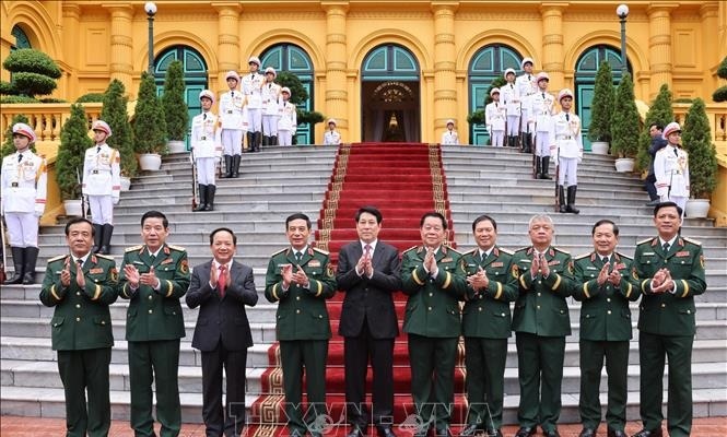 Trao quyết định bổ nhiệm Chủ nhiệm Tổng cục Chính trị và thăng quân hàm Đại tướng, Thượng tướng