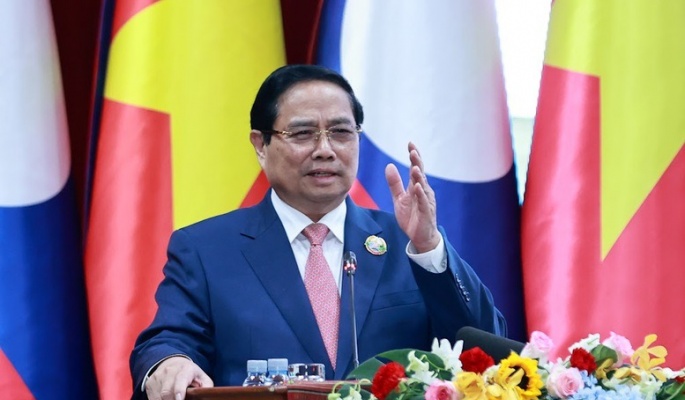 Thủ tướng: Phải chắt chiu và khai thác hiệu quả từng sáng kiến của doanh nghiệp Việt Nam - Lào