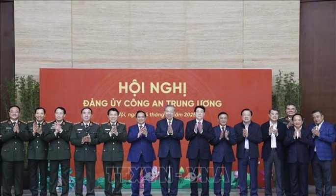 Tổng Bí thư Tô Lâm dự Hội nghị Đảng ủy Công an Trung ương năm 2025