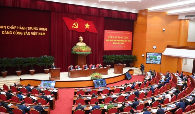 Tổng Bí thư Tô Lâm chủ trì Hội nghị tổng kết công tác phòng, chống tham nhũng, lãng phí, tiêu cực nhiệm kỳ Đại hội XIII của Đảng