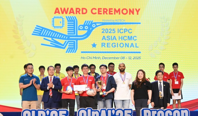 ICPC Asia HoChiMinh City 2025: Đại học Quốc gia Singapore lên ngôi Vô địch, Việt Nam giành 2 huy chương Vàng