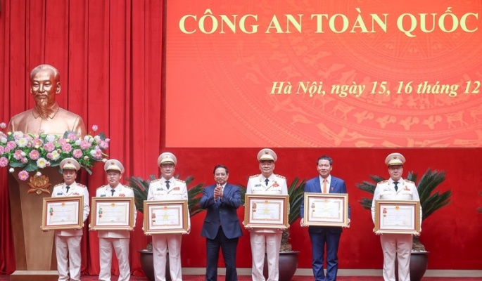 Thủ tướng Phạm Minh Chính dự Hội nghị Công an toàn quốc lần thứ 81