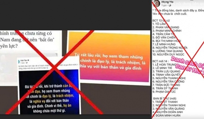 Đập tan chiến dịch xuyên tạc cán bộ trước thềm Đại hội XIV của Đảng